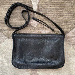 Madewell Leather Crossbody Bag Black
